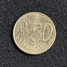 Moneta Euro 2002 Italia 50
