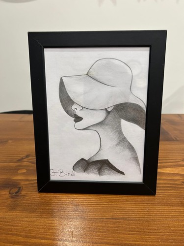 Quadro disegno matita - a,