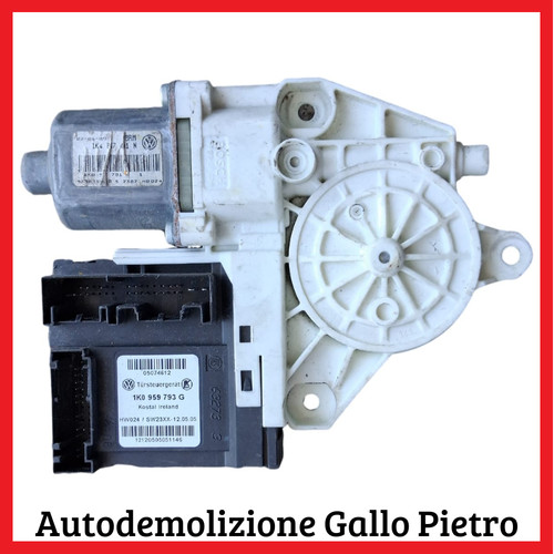 Motorino alzavetro anteriore