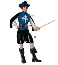 Costume Moschettiere Bambino