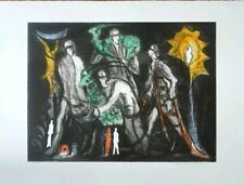 BARNI ROBERTO acquaforte acquatinta   cm 60x80 anno 1991 SENZA TITOLO  