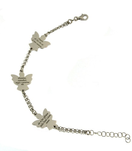 Bracciale argento con 3 - argento,