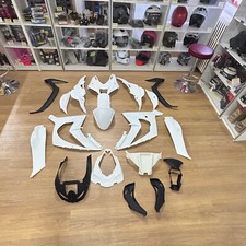 KIT CARENE SCOCCHE  BIANCO GREZZO KAWASAKI ZX10R ZX-10R  ZX 10R 2016 2017 18 PEZ