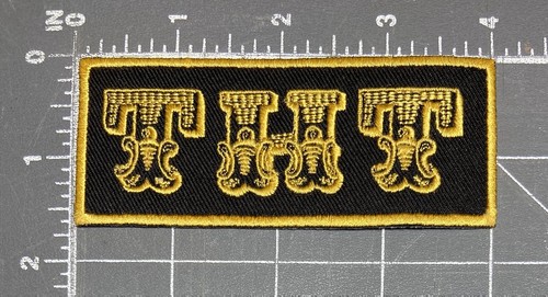 Tht logo pelle giacca toppa - logo,