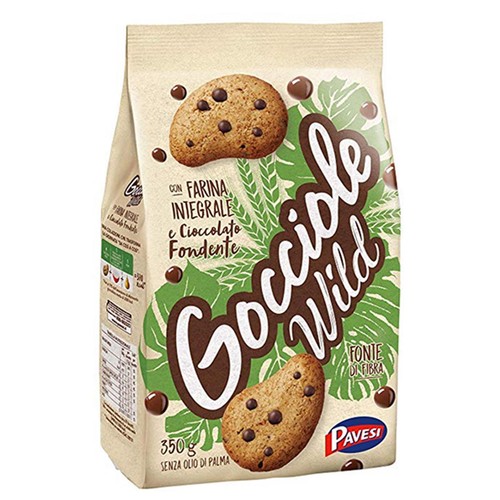 Biscotti gocciole integrali - biscotti,