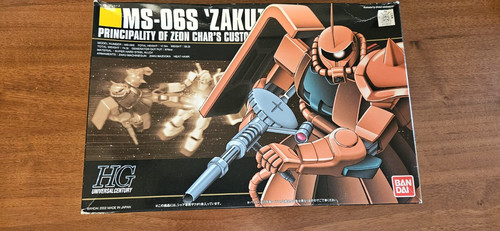 Bandai 144 ms 06s zaku - hg, 1/144