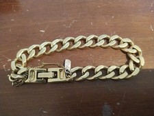  BRACCIALE  MONET Bellissimo Tono Oro Raro Anni '70/80