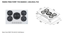 Franke piano cottura fuochi - franke, 5