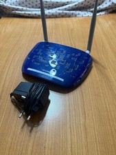 Modem Router TP-LINK TD-W8960N Wireless N300 ADSL2+ 4 Porte con Alimentatore