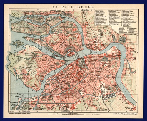 Stadtplan anno 1904 sankt - stadtplan,