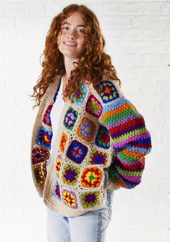 Cardigan fairtrade lana - cardigan,