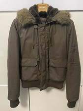 GIUBOTTO PARKA BOMBER HIP HOP DONNA/UOMO COLORE VERDE MILITARE MIS.S 