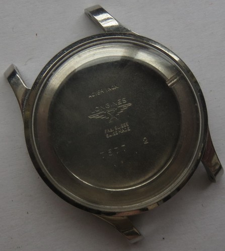 Longines mens wristwatch steel