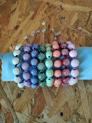 Lotto bracciali shamballa - lotto,