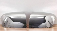 1 set tappi specchietti in acciaio inox cromati adatti per Ford Focus II Mondeo III C Max