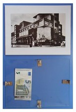 Club Zuev architettura Mosca, Russia URSS Comunismo: quadro cornice vetro 24x18