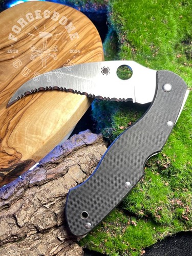 Spyderco civilian black g10 - civilian,