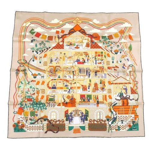 Sciarpa seta hermes carre - di,