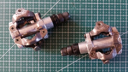 Pedali mtb shimano m520 spd - mtb,