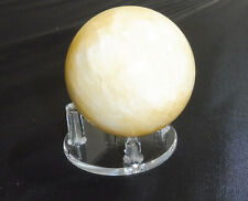 10 Supporti tondi 50 mm con 4 perni espositori minerali collezioni oggetti sfere