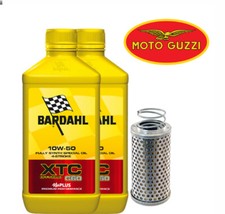Kit Tagliando Moto Guzzi V65 NTX 650 Bardahl XTC C60 10W50 filtro olio X GUZZI 