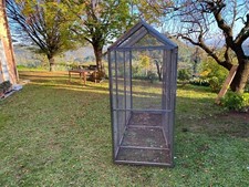 Voliera per uccelli totalmente in Acciaio Inox:Canarini,Cocorite, Uccelli esotic