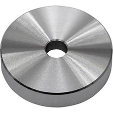 Adattatore 45 Giri Alluminio Universale x Giradischi Piatti Vinile Disco 7" Puck