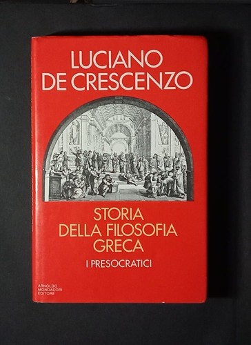 Storia della filosofia greca.I