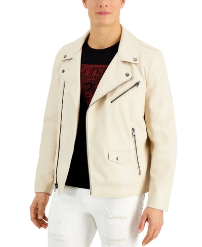 175 guess giacca moto uomo - guess,
