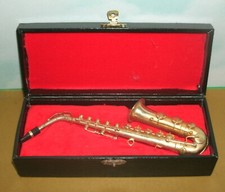 Sassofono in ottone miniatura