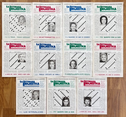 Settimana enigmistica anno - la,