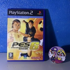 PS2 PES 6 Pro Evolution Soccer 6  Playstation 2 COMPLETO