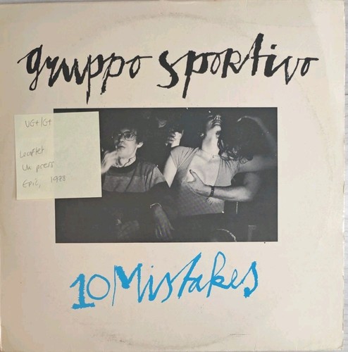 Gruppo sportivo mistakes - gruppo,
