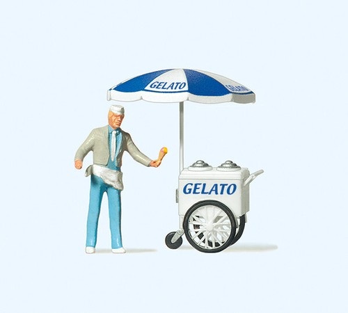 Preiser 29116 gelataio h0 - gelataio,,
