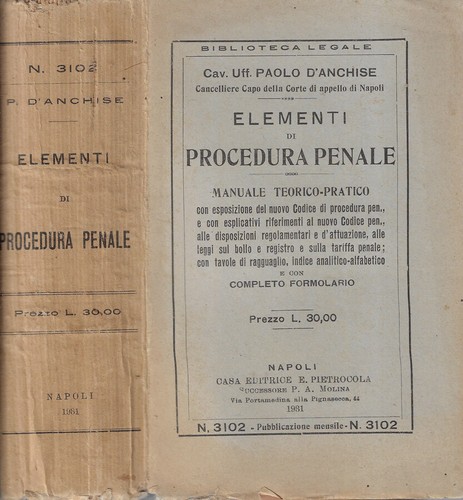 Elementi procedura penale - elementi, di