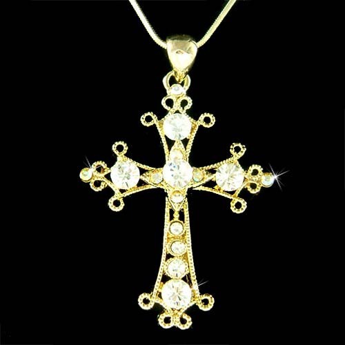 Croce in swarovski - ",