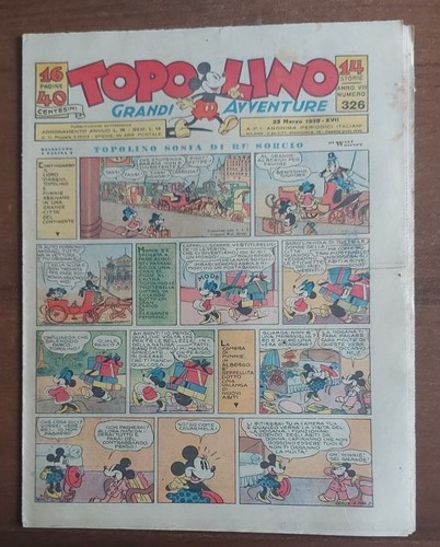 Topolino giornale 326 - nr., del