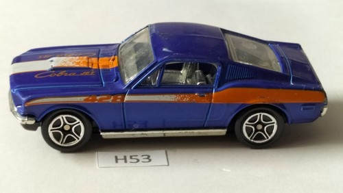 Voiture h53 matchbox - voiture, blue