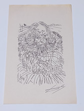 Salvador Dali Drawing on paper