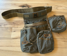 Faretra da campo Kifaru Deluxe - verde ranger - SM - più divisore faretra da campo