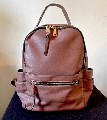 Borsa zaino donna marrone