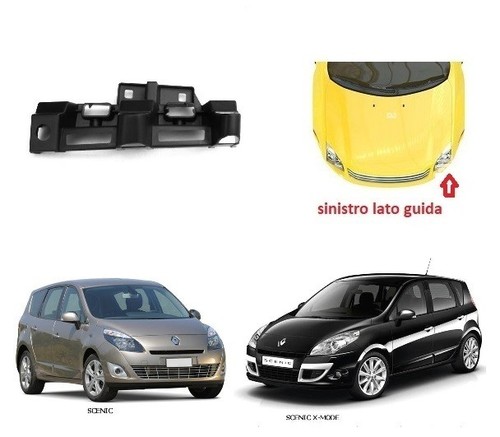 Staffa paraurti anteriore - sx,