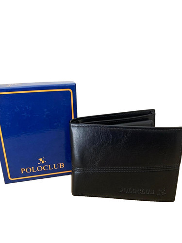 Portafoglio uomo polo club - uomo,