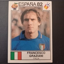 FIGURINA FRANCESCO GRAZIANI n. 52 ESPANA '82 PANINI - OTTIMA