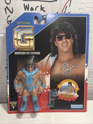 Modellino wwf rick martel - wwf,