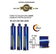 corona diamantata set Ø
