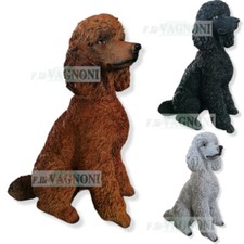 STATUA CANE BARBONCINO CM. 50