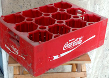 cassetta in plastica della COCA COLA anni 80