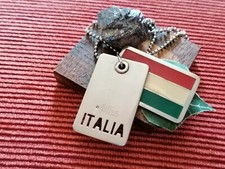 Collana Tags Bliss🇮🇹 "FORZA ITALIA'🇮🇹+ brillantino
