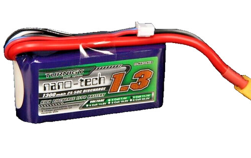Turnigy nano tech 1300mah - turnigy, 3s